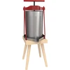 Pressa a telaio per frutta – con cestello metallico, 10 L - 2 