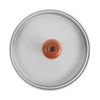 Pressa per hamburger - in alluminio, diametro 12 cm - 5 