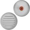 Pressa per hamburger - in alluminio, diametro 12 cm - 4 