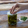 Pressa - setaccio per conserve, fermentati e aceto - per barattoli fi 82-66 - 3 