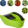Raccoglitore per piccoli frutti, verde, in plastica - 2 
