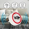 Repellente per insetti a ultrasuoni - per uso domestico - 10 