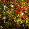 Repellente per uccelli – spirali riflettenti color argento, 6 pezzi - 7 