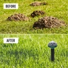 Repellente solare per talpe con lampada LED - 12 