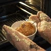 Rete per salumi bianca con dimensioni di 12,5 cm x 5 m, con resistenza termica fino a 220°C - 6 