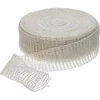 Rete per salumi bianca di dimensioni 12,5 cm x 50 m, con resistenza termica fino a 220°C - 2 