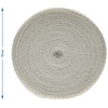 Rete per salumi bianca di dimensioni 12,5 cm x 50 m, con resistenza termica fino a 220°C - 4 