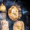 Rete per salumi con dimensioni 15 cm x 5 m, con resistenza termica fino a 220°C - 11 