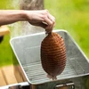 Rete per salumi con dimensioni 18 cm x 3 m, con resistenza termica fino a 220°C - 8 