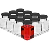 Set 12 x barattolo 150ml + 30 etichette per spezie - 3 