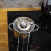 Set con mantello d'acqua - pressa per prosciutto 1,5 kg + pentola - 20 