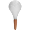 Sfera autoirrigante per piante, bianca opaca con punta in ceramica, 400 ml - 12 