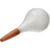 Sfera di irrigazione per piante, bianca opaca con piedino in ceramica, 400ml - 3 