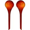Sfere di irrigazione per piante, ambra trasparente, 400 ml, 2 pezzi  - 1 