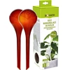 Sfere di irrigazione per piante, ambra trasparente, 400 ml, 2 pezzi - 3 