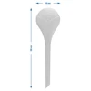 Sfere di irrigazione per piante, bianche semitrasparenti, 400 ml, 4 pezzi - 5 