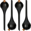 Sfere di irrigazione per piante, nere opache, con tappo, 400ml, 4 pezzi - 6 
