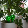 Sfere di irrigazione per piante, verdi trasparenti, 400 ml, 4 pezzi - 12 