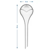 Sfere di irrigazione, trasparenti, 400 ml, 4 pezzi - 5 