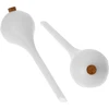Sfere irriganti per piante, bianche semitrasparenti con tappo, 400ml, 4 pezzi - 2 