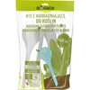 Sfere irriganti per piante, bianche semitrasparenti con tappo, 400ml, 4 pezzi - 4 