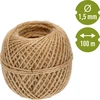 Spago di juta 1,5 mm/100 m/100 g - 4 