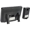 Stazione meteorologica RCC, DCF – elettronica, retroilluminata, wireless, sensore, nera - 7 