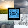 Stazione meteorologica RCC, DCF – elettronica, wireless, sensore retroilluminato, nero - 15 