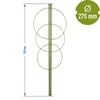 Supporto ad anello per piante 3 anelli 0,7m - 2 