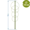 Supporto ad anello per piante 4 anelli 1m - 2 