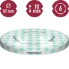 Tappo a vite fi 82/6 a quadretti - 10 pezzi - 10 