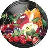 Tappo fi 66/4 frutta su sfondo nero - 10 pezzi  - 1 