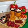 Tappo fi 66/4 frutta su sfondo nero - 10 pezzi - 6 