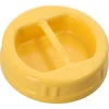 Tappo TO Ø100 mm giallo, in plastica, con maniglia, per vasetti in vetro ['tappo in plastica', ' tappo per vasetti', ' tappo Ø100 mm', ' tappo con maniglia', ' tappo con collarino', ' tappo ermetico', ' per vasetti in vetro', ' tappo in plastica con maniglia', ' tappo pratico senza guarnizione', ' tappi twist-off', ' tappo TO con maniglia', ' quali tappi per vasetti scegliere', ' tappo giallo']