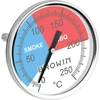 Termometr do wędzarni i BBQ (0°C do +250°C) 5,2cm - 12 termometr do bbq, termometr do grilla, termometr do barbeque, termometr do wędzarni, termometr do mięsa do grillowania