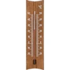Termometr pokojowy drewniany (-20 do +50°C), ciemny brąz, 15cm ['termometr wewnętrzny', ' termometr pokojowy', ' termometr do wewnątrz', ' termometr domowy', ' termometr', ' termometr drewniany pokojowy', ' termometr czytelna skala', ' termometr ze wzmocnioną kapilarą']