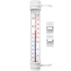 Termometr zewnętrzny biały (-50°C do +50°C) 27cm - 9 termometr zaokienny, jaka temperatura