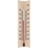 Termometro da camera in legno (-20 a +50°C), marrone chiaro, 15 cm  - 1 