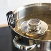 Termometro da cucina elettronico (-50°C a +300°C) con custodia, nero - 3 