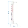 Termometro esterno (-50°C a +50°C) 23cm mix - 2 