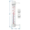 Termometro esterno (-50°C a +50°C) 23cm mix, produzione polacca - 2 