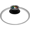 Termometro-maniglia per coperchio (0°C a +120°C) Ø8,5cm - 2 