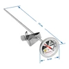 Termometro per birra (0°C a +100°C) 31,5cm - 3 