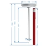 Termometro per cottura carni (0°C a +120°C) 12,5cm - 8 