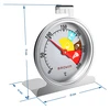 Termometro per forno (0°C a +300°C) Ø4,4cm - 6 