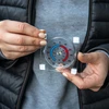 Termometro universale trasparente, autoadesivo (-50°C a +50°C) - 5 