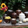 Terracotta - pentola 1,8l semplice con coperchio - 5 