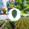 Tester del suolo 3 in 1 - pH, umidità, esposizione al sole - 11 