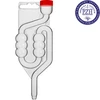 Tubo di fermentazione a 6 camere con tappo protettivo - 2 