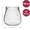 Vasetto TO 500 ml tipo Anfora - 6 pezzi - 2 